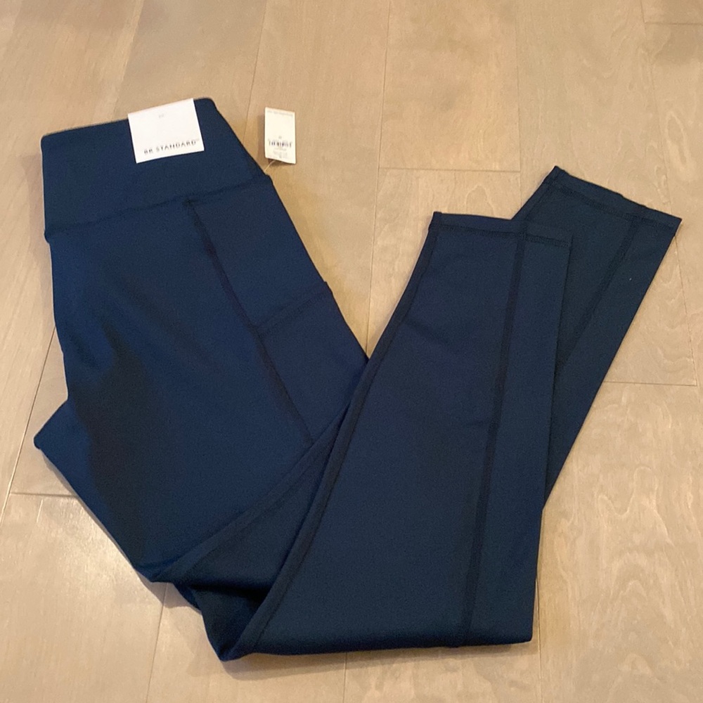 banana republic BR Standard leggings in dark blue size M